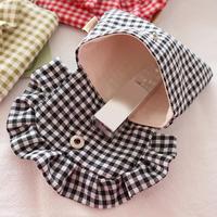 Pochette à carreaux mignonne, mini sac de rangement pour serviettes hygiéniques, porte-cartes pour étudiantes, organiseur d'identité, trousse de maquillage portable, porte-monnaie