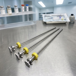 Pistola de Inseminación Artificial Manual Veterinaria MEI de Acero Inoxidable, Fácil de Usar, para Cría de Ganado - Product Image 1