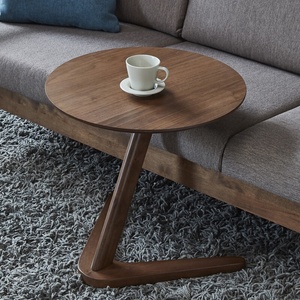 <span class=keywords><strong>Tavolino</strong></span> da Tè Rotondo dal Design Semplice, <span class=keywords><strong>Tavolino</strong></span> Laterale <span class=keywords><strong>in</strong></span> <span class=keywords><strong>Legno</strong></span> per <span class=keywords><strong>Soggiorno</strong></span> - Product Image 1