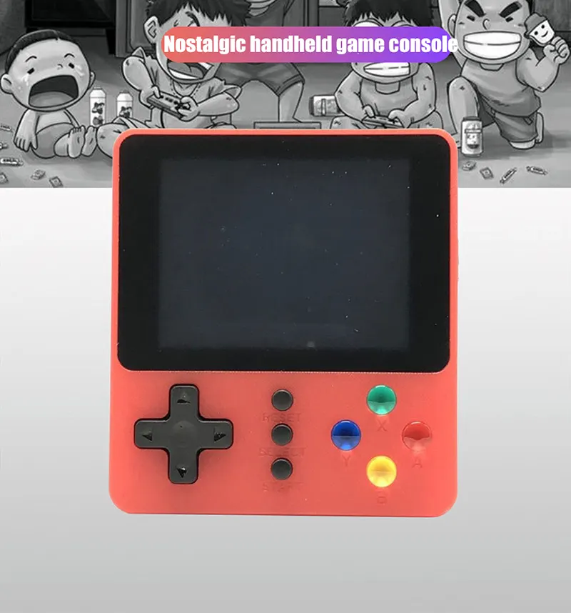 Retro Console di Gioco portatile, Tasca Gamepad 500 Giochi Classici Schermo da 3.0 pollici Portable Video Gioco del Regalo Dei Bambini
