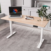 OMNI Design moderne Mobilier de bureau ergonomique à hauteur réglable Bureau debout à moteur silencieux pour bureaux à domicile Matériau métallique