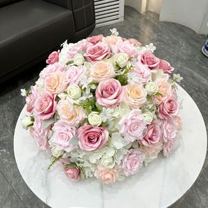 LANJO 50Cm Large Artificial Rose Flower Ball Wedding <b>Table</b> Centerpiece For <b>Party</b> And Event <b>Decoration</b> - Product Image 3