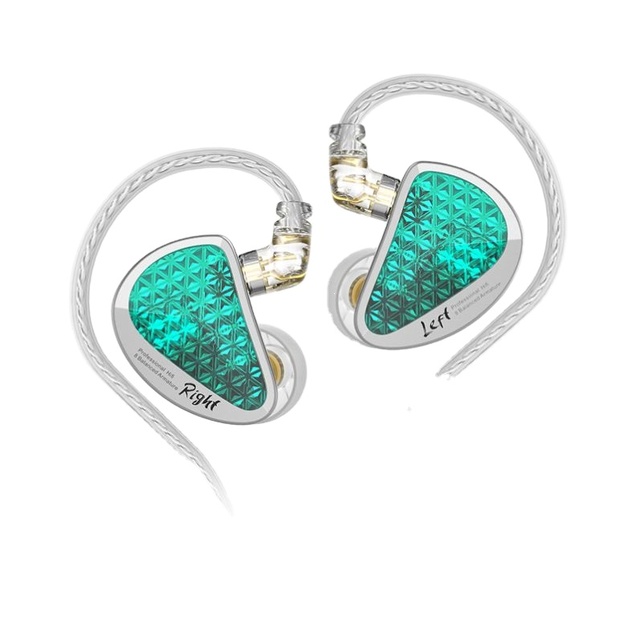 KZ AS16 Pro in Ear Wired Earphones 16BA Balanced Armature HIFI Bass Monitor Headphones Noise Cancelling Earbuds Sport Headset