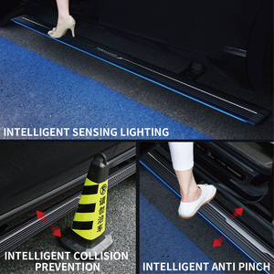 Electric Side <strong>Steps</strong> Automatic Aluminium Alloy Electric Running Board for 1 and a <strong>half</strong> doors, 2008-2014 Ford Raptor F150 - Product Image 5