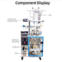 Machine de remplissage et d'emballage multifonction durable pour sachets de sucettes glacées, eau pure, jus, gelée et liquides, idéale pour les petites entreprises