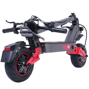 JLM H8 Bulk EU Stock Europe Warehouse Electric Scooter 6000W Double <strong>Motor</strong> 75km/h <strong>High</strong> <strong>Speed</strong> 11" Vacuum Tire Foldable Waterproof - Product Image 4