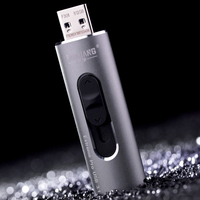 Flashdisk Metal Tahan Air Kecepatan Tinggi 64 128 256 512 GB 1 2 TB 1 2 Terabyte 2T Pen Drive SSD USB