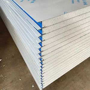 핫 세일 EPS 폴리스티렌 샌드위치 벽 패널 건축 자재용 폼 코어가있는 공장 직접 건축 단열 보드 - Product Image 6