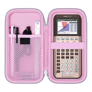 Bán buôn EVA TI-84 cộng với đồ họa máy tính trường hợp màu hồng EVA trường hợp khó khăn du lịch trường hợp cho Texas đồ họa máy tính - Product Image 5