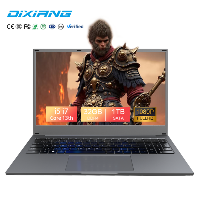 Wholesale Brand New Cheapest Price Slim 15.6 Inch I5-1235U DDR4 16GB RAM Laptop OEM&ODM Factory Gaming I5 I7 Business Laptops