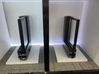 Ventanas y puertas de vidrio ultra estrechas directamente de fábrica CHANGYI Línea de aleación de aluminio Ventana delgada