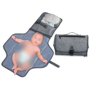 <span class=keywords><strong>Cambiador</strong></span> Portátil Impermeable para Bebés Recién Nacidos con Toldo y Bolsa de Almacenamiento Multiusos, Envío Directo - Product Image 1