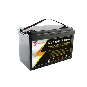 24 Volt Batterie 100ah Deep Cycle Lifepo4 Lithium-Eisenphosphat-Batterie Lithium-Ionen-Batterien Netzteil