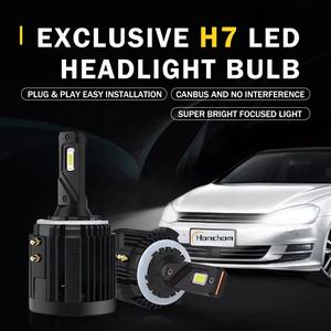 G2 H7 Pro ไฟหน้า LED CANbus 12000lm ความสว่างสูง110W หลอดไฟ H7อัตโนมัติสำหรับ <span class=keywords><strong>VW</strong></span> Golf 7 GOLF 6 MK7สำหรับ Passat อลูมิเนียม - Product Image 6