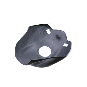 Cubierta de la tapa del tanque de combustible de fibra de carbono seca 3K para Kawasaki Ninja H2 H2R, embellecedor de tanque de motocicleta con acabado brillante o mate, no apto para H2 SX - Product Image 6