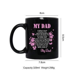<span class=keywords><strong>Tazas</strong></span> <span class=keywords><strong>de</strong></span> cerámica personalizadas para el Día del Padre, <span class=keywords><strong>tazas</strong></span> <span class=keywords><strong>de</strong></span> café <span class=keywords><strong>de</strong></span> 11oz, Color blanco y negro, cambio <span class=keywords><strong>de</strong></span> Color <span class=keywords><strong>de</strong></span> <span class=keywords><strong>amor</strong></span> mágico, cerámica, leche, té - Product Image 6