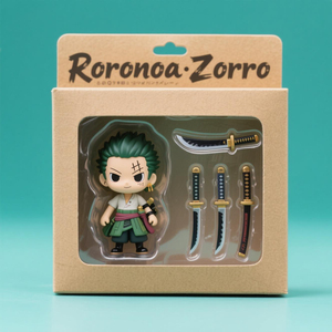 חם מכירה אנימה q גרסה zorro pvc דגם המתנה צעצועים צעצועים