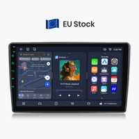 Junsun Radio de 9 Pulgadas con Android 14 y Carplay Inalámbrico para Ford Transit Connect MK7, Focus, Galaxy, Fiesta, C-Max, Kuga, GPS, Wifi, RDS, 2DIN