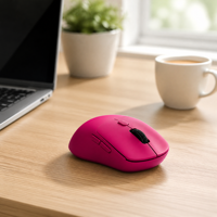 Ratón Inalámbrico Silencioso al por Mayor, Ratón Ergonómico Recargable para Oficina, Ratón Bluetooth 2.4G para Computadora Portátil y PC