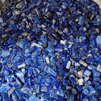 Vente en gros de copeaux de pierre de lapis-lazuli naturel de haute qualité, graviers de lapis-lazuli d'Afghanistan pour la décoration