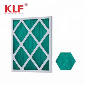 Marco de papel G3 G4 Filtro de aire de fibra de vidrio resistente a altas temperaturas