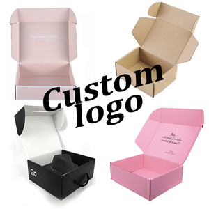 Boîtes d'Expédition en Carton Ondulé de Luxe Personnalisées pour Vêtements et Cosmétiques, Boîtes d'Emballage de Vêtements en Carton pour Envoi Postal, Vente en Gros - Product Image 3