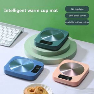 Chauffe-tasse électrique USB en acier inoxydable, écologique, pour café, avec tapis chauffant à température constante pour la maison - Product Image 4