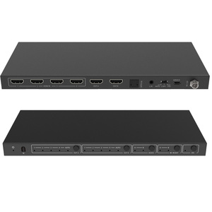 4进2出<span class=keywords><strong>HDMI</strong></span>矩阵开关<span class=keywords><strong>4K</strong></span> 60Hz 18Gbps HDCP EDID HDR遥控器