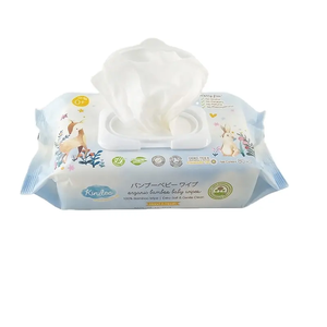 Produit de soins pour bébé biodégradable et hypoallergénique de marque privée lingettes pour nouveau-né biologiques pour nettoyage en profondeur - Product Image 4