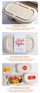 SenAng01 Túi Đựng Thực Phẩm Có Thể Phân Hủy Tùy Chỉnh Túi Dùng Một Lần Túi Đựng Thực Phẩm Mang Đi Có Nắp Đậy - Product Image 3