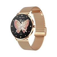 Nouvelle montre connectée T8pro ultra-fine avec fonction d'appel, écran AMOLED 1,36 pouces toujours actif, fréquence cardiaque, pression artérielle, pour femmes