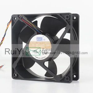 Ventilateur de refroidissement à roulement à billes DATA1238B8M, 120x120x38MM, 12CM, quatre fils, <span class=keywords><strong>pour</strong></span> serveur, inverseur, 5V 12V 24V DC48V 0.23A AC EC, original AVC - Product Image 4