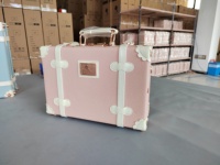 Juego de Maletas de Viaje de Lujo con Grabado Vintage Personalizado, 7 Piezas, con Candado Personalizado para Mujer, Venta al Por Mayor de Fábrica