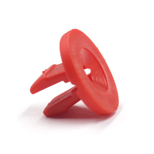 Clip de Plástico de Nylon Rojo para Ford Focus K28, Cabeza Redonda, Sujetador Automotriz para Reparación de Automóviles - Product Image 1