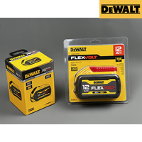 Batterie haute performance Dewalt 12.0Ah XR Flexvolt DCB612 20V/60V Max 21700 Cell Longue durée de vie Grande capacité Batterie Li-ion
