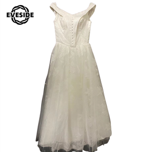 Chiffon Dress Fashion <strong>Second</strong> <strong>Hand</strong> Clothes Wedding Dresses Bridal <strong>Ball</strong> <strong>Gown</strong> Used Party Dress - Product Image 4