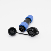 Prise étanche pour l'aviation 250V/380V SD13-Flame-7core pour connexion électrique