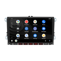 Système de navigation GPS 2din, Carplay sans fil, Android Auto, type-C, écran tactile Android 9 pouces, autoradio Android pour VW