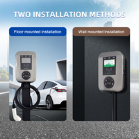 Nouvelle borne de recharge murale Chuhan 7KW 11KW 22KW GBT Type 1 Type 2 pour voitures électriques domestiques 16A 32A