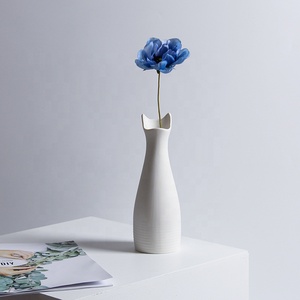 Logo personnalisé créatif simple petit vase céramique décoratif table à manger modèle chambre porche décoratif <span class=keywords><strong>crocus</strong></span> - Product Image 3