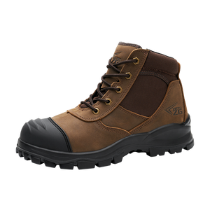 ZG L602-5 Stivali da Lavoro da Uomo con Punta in Acciaio Stile Australiano Calzature di Sicurezza per Uso in Fabbrica per Tutte le Stagioni-Inverno Estate Autunno - Product Image 1