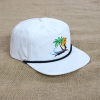 2025 nouveau tissu léger de casquette à bord plat fonctionnel usine personnalisée surf en plein air étanche corde non structurée casquette Snapback