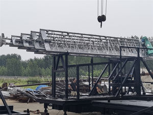 中国製ポータブルスピーカーリフト無線伸縮アンテナセルオンホイール伸縮アンテナタワー - Product Image 6