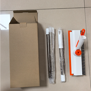 Manuel 360 °   Brosse de nettoyage rotative pour sols, manche long réglable, nettoyeur de sol 3-en-1 pour salle de bain avec grattoir OEM - Product Image 6