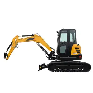 Chinese Factory Price 3t 5t New Mini Excavator with Bucket for Hot Sale