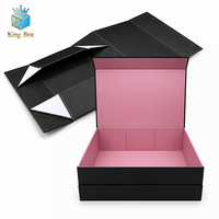 Boîte d'emballage magnétique pliable de luxe personnalisée pour vêtements, chemises, cadeaux, emballage de vente au détail