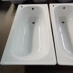 Vente en gros pas cher XG1600B1F <span class=keywords><strong>Baignoire</strong></span> carrée en <span class=keywords><strong>acier</strong></span> style émaillé blanc émaillé populaire pour une utilisation en intérieur dans les appartements - Product Image 6