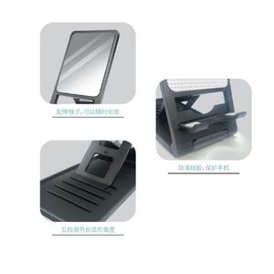 Soporte para Teléfono Celular con Espejo, Totalmente Plegable, Soporte de Escritorio para Teléfono Celular, Compatible con Todos los Teléfonos Móviles - Product Image 6