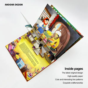Libros de <span class=keywords><strong>Cuentos</strong></span> Educativos Personalizados <span class=keywords><strong>para</strong></span> Niños, Libros de Cartón con Diseño 3D, Libros de <span class=keywords><strong>Cuentos</strong></span> <span class=keywords><strong>para</strong></span> Dormir, Juguetes Impresos e Interesantes - Product Image 4