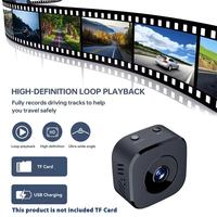 Kamera Kubus Wifi Wistino Magnetic 1080P Deteksi Gerakan Mendukung Perekaman Kartu TF 128G Kamera Nirkabel Dalam Ruangan Bertenaga Baterai